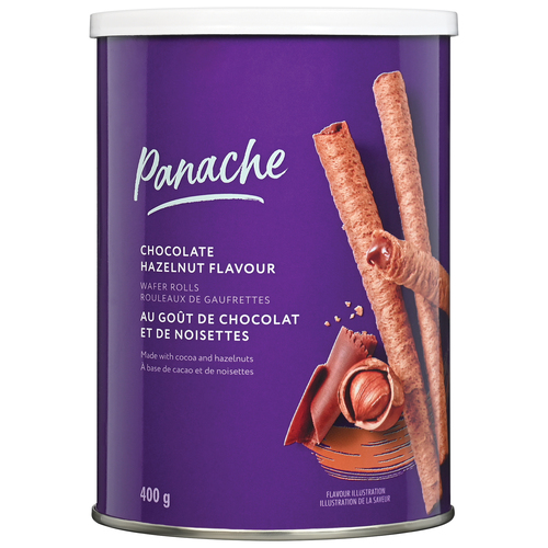 Panache Wafer Rolls Chocolate Hazelnut