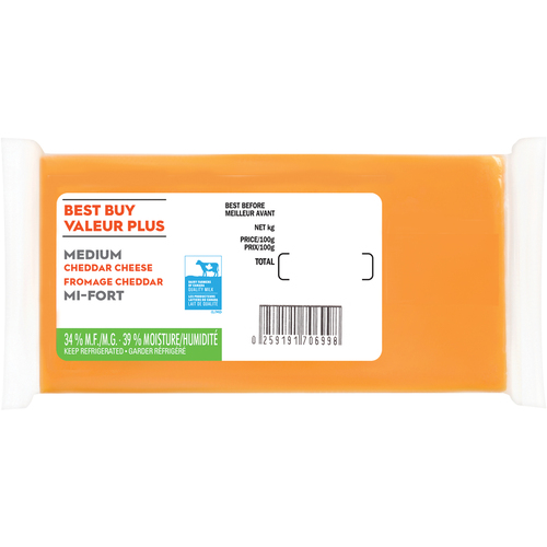 Best Buy 34% Cheddar Cheese Old