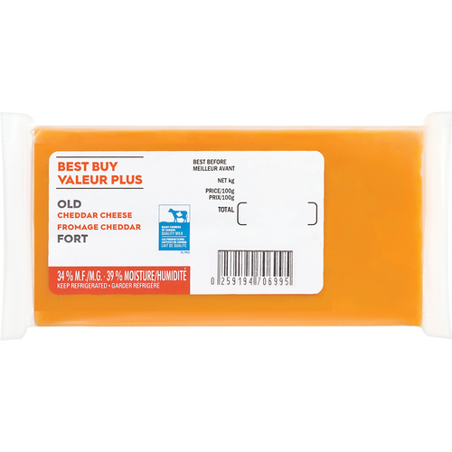Best Buy 34% Cheddar Cheese Old