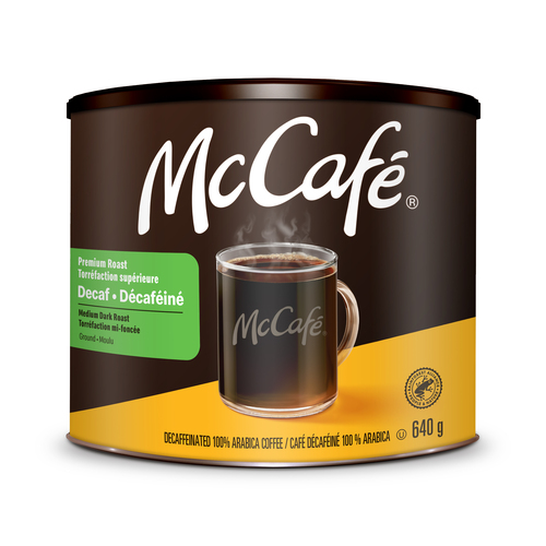 McCafé Ground Coffee Premium Roast Decaffeinated