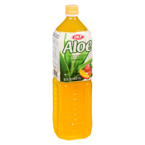 Buy OKF Aloe Vera Flavored Drink Mango 1.5 L (bottle) | Sobeys Inc.