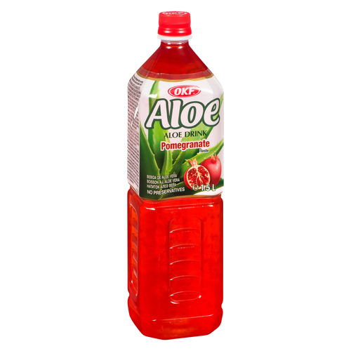 Buy OKF Aloe Vera Drink Pomegranate 1.5 L (bottle) | Thrifty Foods