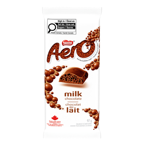 Nestlé Aero Milk Chocolate Bar