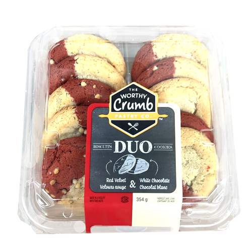 Worthy Crumb Cookies Red Velvet White Chocolate