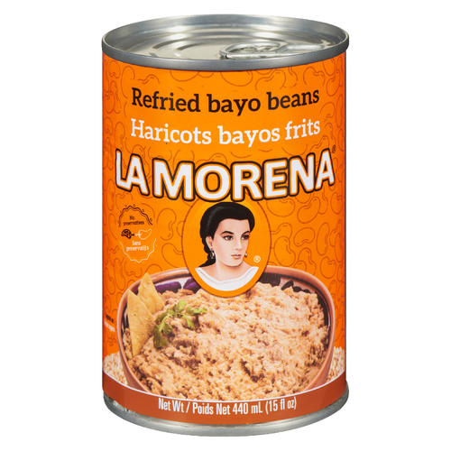 La Morena Refried Bayo Beans