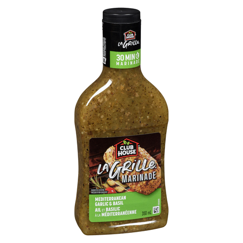 Club House Mediterranean Garlic & Basil Marinade