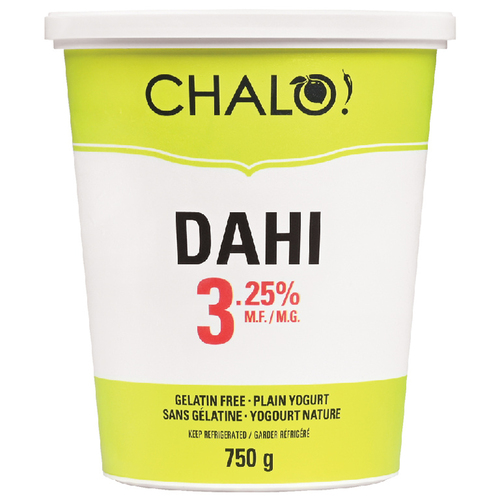 Chalo! Dahi 3.25% Yogurt Plain