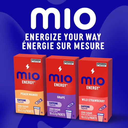 Buy Mio Zero Sugar Energy Drink Mix Wild Strawberry 10 × 3.2 g | IGA