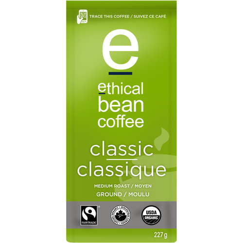 Ethical Bean Organic Classic Medium Roast Ground Coffee