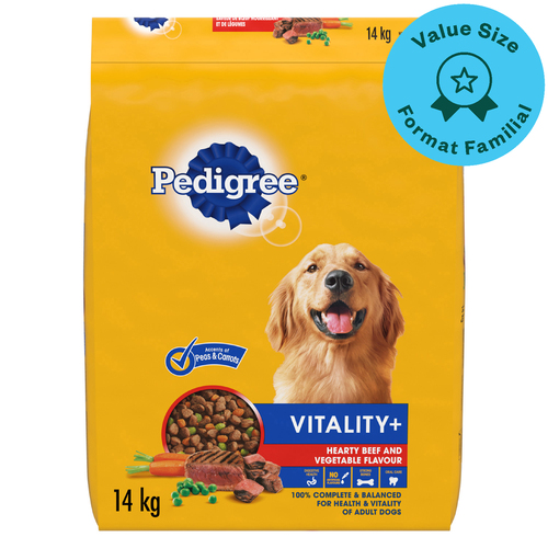 Pedigree Vitality+ Dog Food - Original Flavour