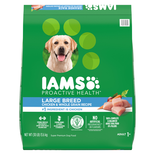 Iams Proactive Health Large Breed Adult Dry Dog Food Chicken & Whole Grains
