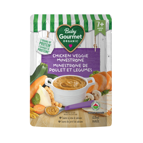 Baby Gourmet Organic Meal Chicken Veggie Minestrone