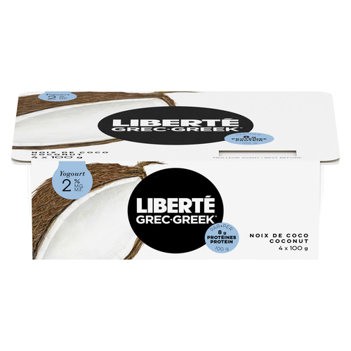 Liberté 2% Greek Yogurt Coconut