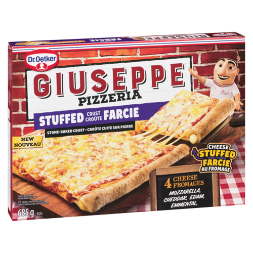 Buy Dr. Oetker Giuseppe Frozen Stuffed Crust Pizza 4 Cheese 685 g