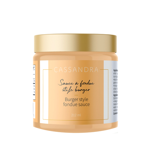 Cassandra Loignon Fondue Sauce Burger Style 212 ml