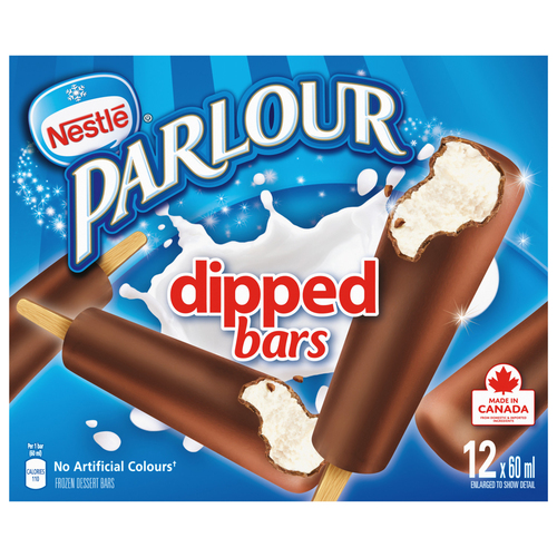 Nestlé Parlour Frozen Dessert Bars Dipped
