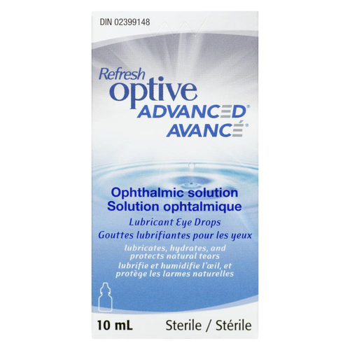 Buy Refresh Optive Eye Drops Advanced Lubricant 10 ml | FreshCo