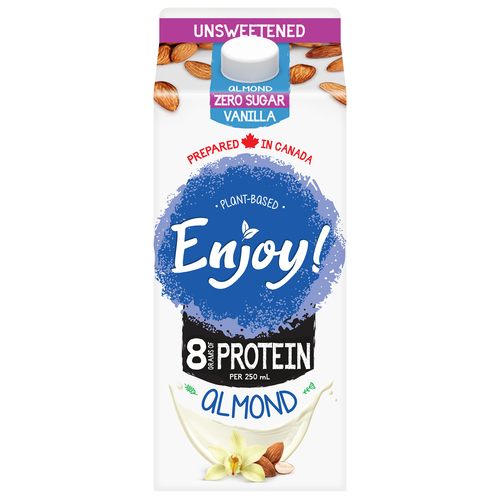 Enjoy! Unsweetened Vanilla Almond Beverage