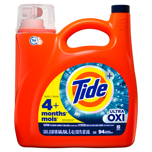 Tide Liquid Laundry Detergent Ultra White Bright