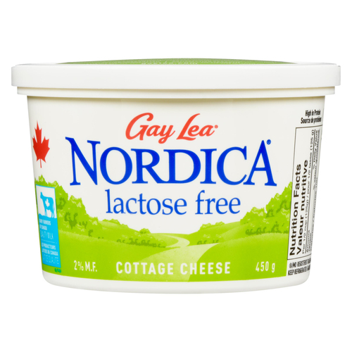 Gay Lea Nordica Lactose Free Cottage Cheese 2% M.F