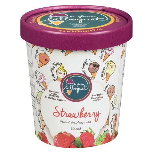 Bilbo Dairy-Free Sorbet Strawberry 500 ml