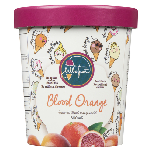 Bilbo Dairy-Free Sorbet Blood Orange 500 ml