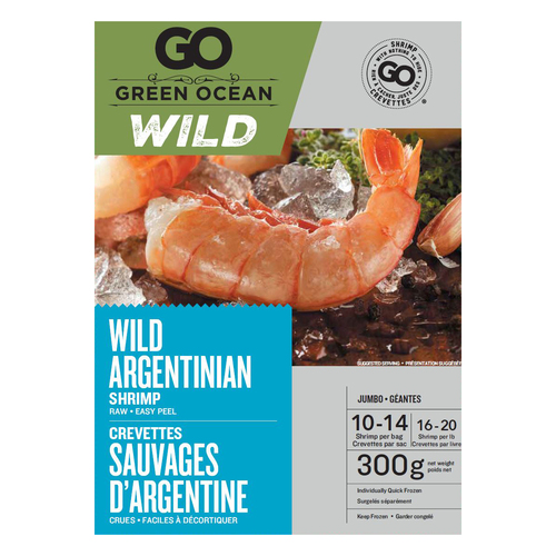 Green Ocean Frozen Wild Argentinian Shrimp