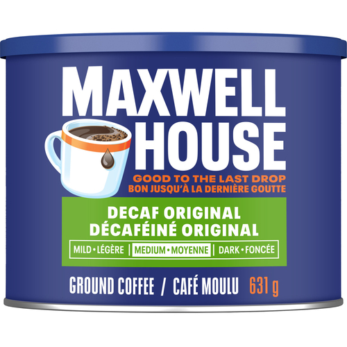 Buy Maxwell House Ground Coffee Original Roast Decaf 631 g | Foodland