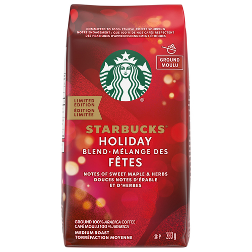 Starbucks Ground Coffee Holiday Blend