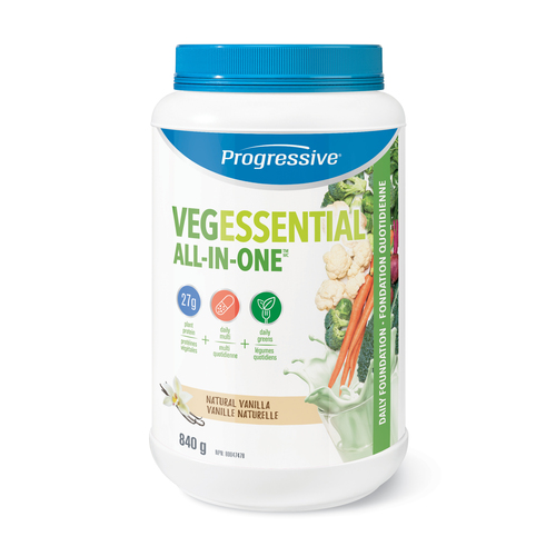 Buy Progressive Supplements VegEssential All-in-One Natural Vanilla 840 ...