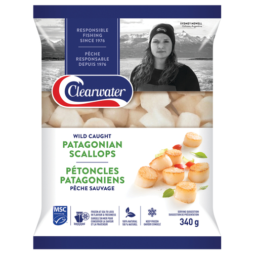 Clearwater Frozen Argentine Scallops