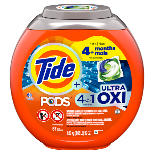 Tide Laundry Detergent Pods Ultra Oxi