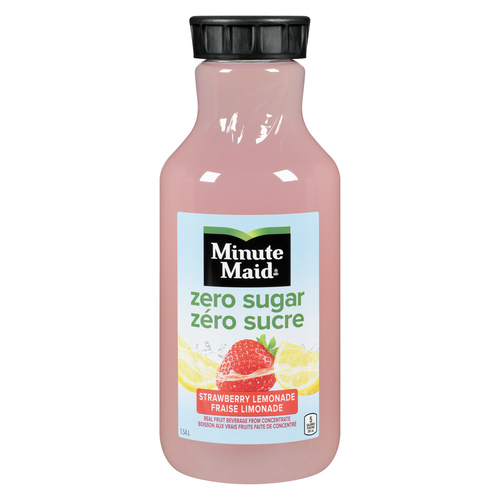 Minute Maid Sugar-Free Juice Strawberry Lemonade