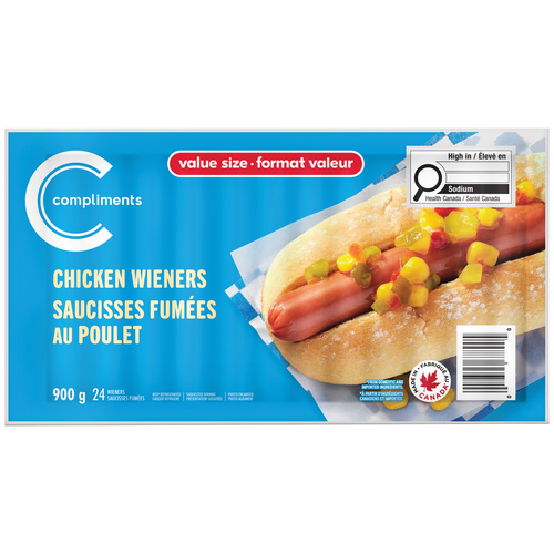 Compliments Chicken Wieners