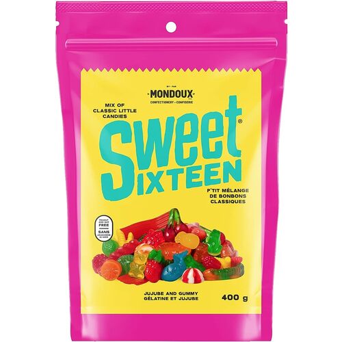 Buy Mondoux Sweet Sixteen Candy Jujube And Gummy 400 g | Thrifty Foods