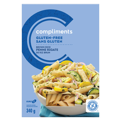 Compliments Gluten-Free Brown Rice Penne Rigate
