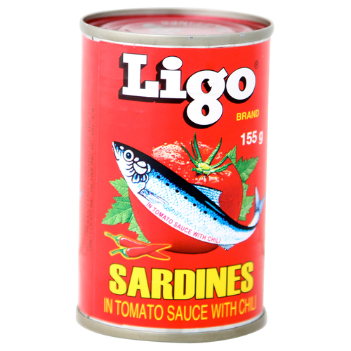 Ligo Sardines In Tomato Sauce With Chili