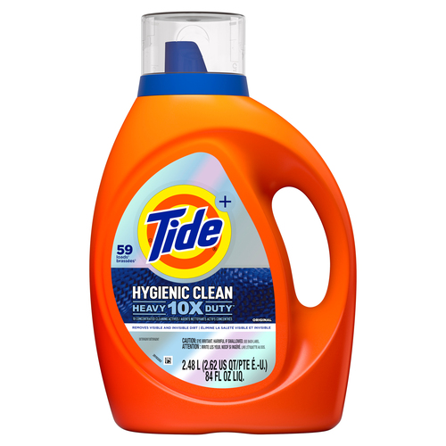 Tide Liquid Laundry Detergent Hygienic Clean Original 2.48 L