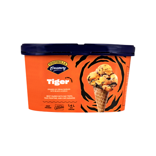 Foothills Tiger Ice Cream
