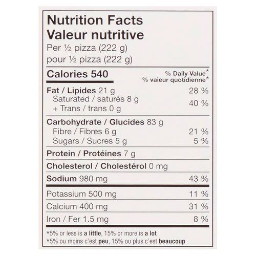 Buy Daiya Vegan Gluten-Free Frozen Pizza Cheese Lover's 444 g | IGA
