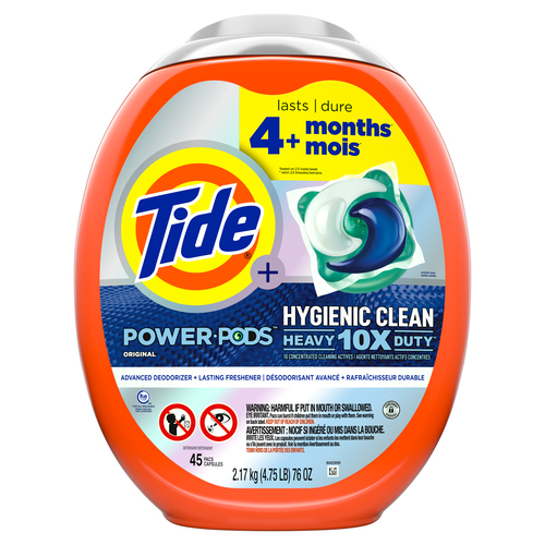 Tide Laundry Detergent Mega Pod Original Hygienic Clean