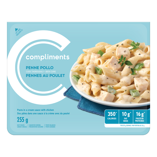 Compliments Penne Pollo Chicken Frozen Entree