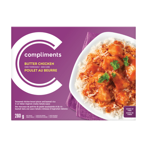 Compliments Butter Chicken Frozen Entree