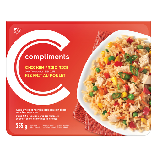 Compliments Chicken Fried Rice Frozen Entrée