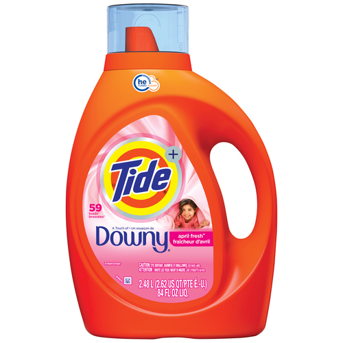 Tide Liquid Laundry Detergent With Downy April Fresh
