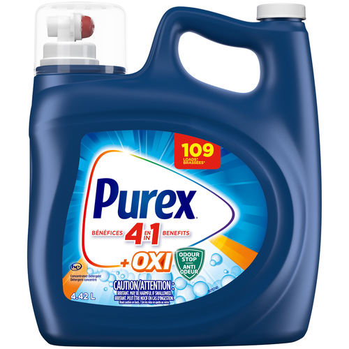 Purex 4in1 + OXI Liquid Laundry Detergent