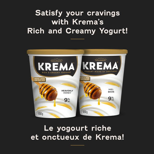 Buy Olympic Krema 9% Yogurt Honey 650 g | Safeway Canada