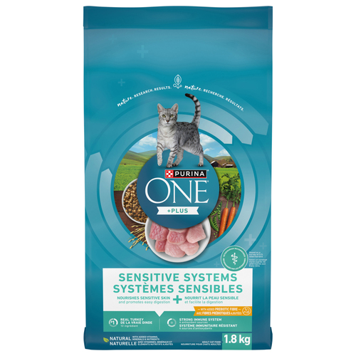 ONE +Plus Sensitive Systems Turkey, Dry Cat Food