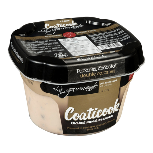 Buy Coaticook Pecan Nuts Chocolate Double Caramel Ice Cream 1.5 L