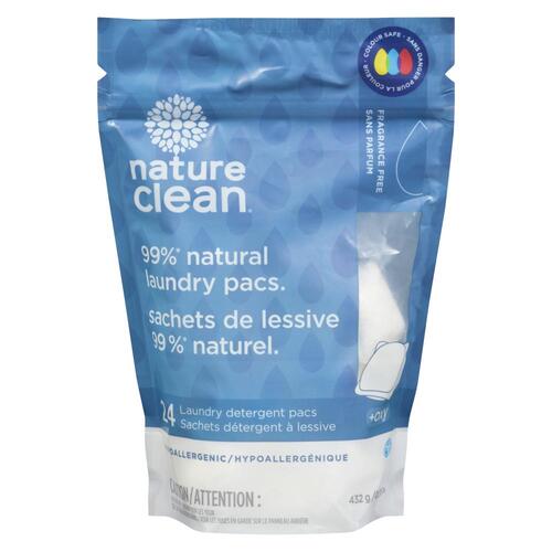 Nature Clean Laundry Detergent Pacs